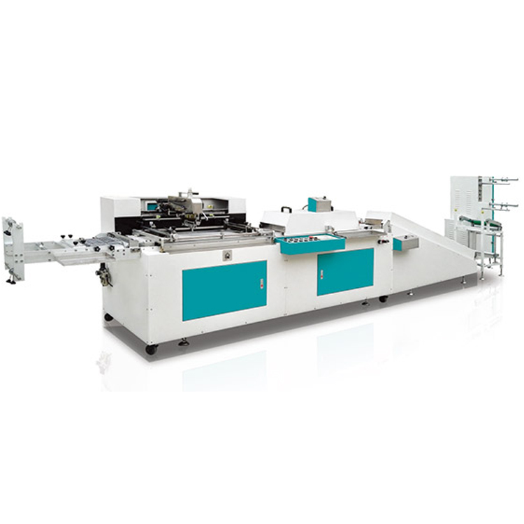 LX-100D全自动加长单色丝印机